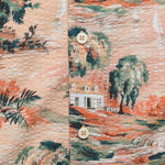 Didcot Scenic Shirt - Pink - Wax London - STAG Provisions - Tops - S/S Woven - Seersucker