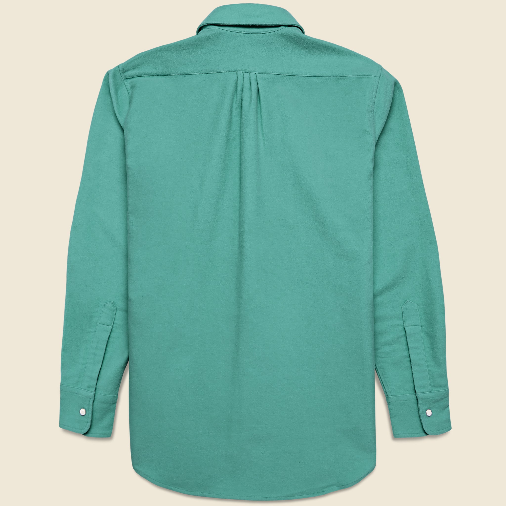 
                          Moleskin Pearl Snap Shirt - Century Green - Wythe - STAG Provisions - Tops - L/S Woven - Solid
                        