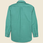 Moleskin Pearl Snap Shirt - Century Green - Wythe - STAG Provisions - Tops - L/S Woven - Solid