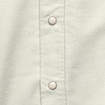 Moleskin Pearl Snap Shirt - Alabaster - Wythe - STAG Provisions - Tops - L/S Woven - Solid