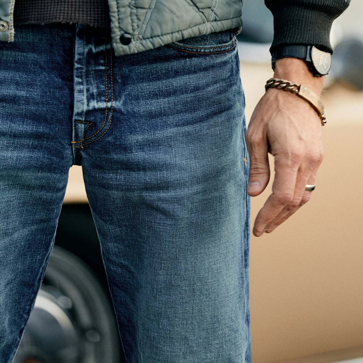 
                          Barton Slim Jean - Telluride - Imogene + Willie - STAG Provisions - Pants - Denim
                        