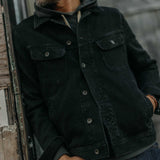 Long Haul Jacket - Black Indigo Waffle - Taylor Stitch - STAG Provisions - Outerwear - Coat / Jacket