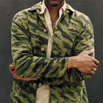 Fatigue Jacket - Camo Brushstroke - Imogene + Willie - STAG Provisions - Outerwear - Shirt Jacket