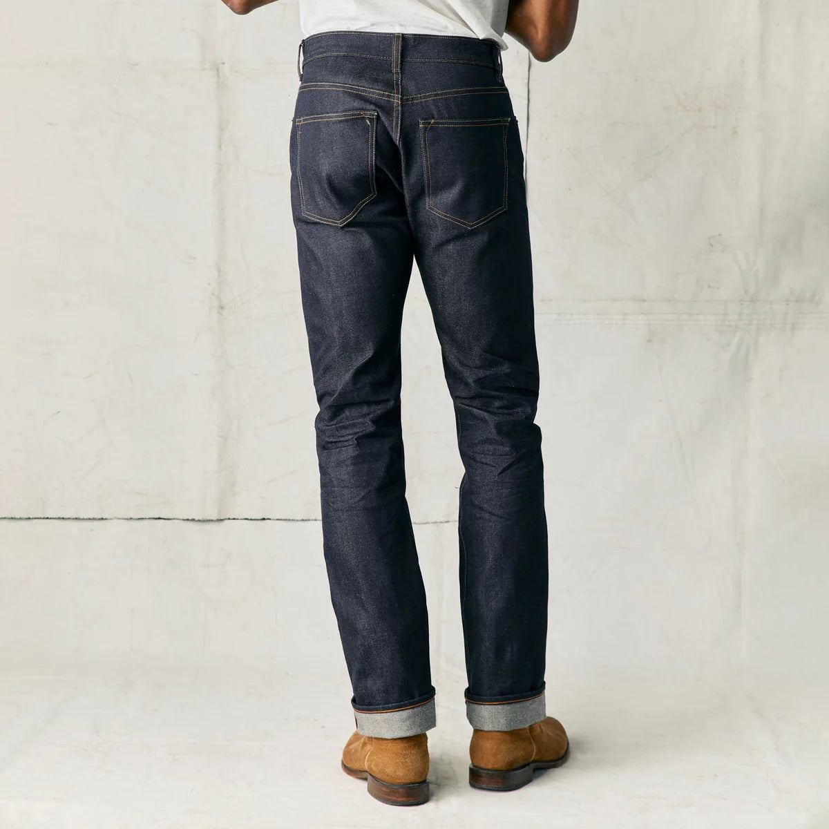 
                          Willie Straight Jean - Indigo Rigid - Imogene + Willie - STAG Provisions - Pants - Denim
                        