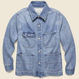 Denim Work Jacket - Vintage Wash - Alex Mill - STAG Provisions - Outerwear - Coat / Jacket