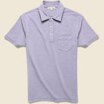 Slub Cotton Standard Polo - Ciel Blue - Alex Mill - STAG Provisions - Tops - S/S Knit