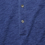 Slub Cotton Standard Polo - Real Indigo - Alex Mill - STAG Provisions - Tops - S/S Knit