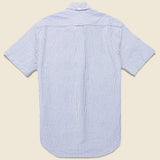 Seersucker Shirt - Blue/White Stripe - Gitman Vintage - STAG Provisions - Tops - S/S Woven - Seersucker