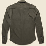 Anvil Shirt Jacket - Green Melton - KATO - STAG Provisions - Outerwear - Shirt Jacket
