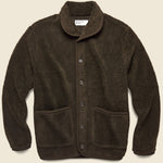 Lancaster Jacket - Chocolate Mountain Fleece - Universal Works - STAG Provisions - Outerwear - Coat / Jacket