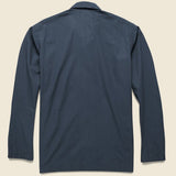 Bakers Poplin Overshirt - Navy - Universal Works - STAG Provisions - Tops - L/S Woven - Overshirt