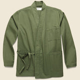 Kyoto Work Jacket - Light Olive Twill - Universal Works - STAG Provisions - Tops - L/S Woven - Overshirt