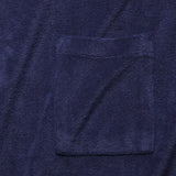 Terry Fleece Vacation Polo - Navy - Universal Works - STAG Provisions - Tops - S/S Knit