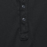 Supima Jersey Henley - Black - Save Khaki - STAG Provisions - Tops - S/S Knit