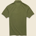 Slub Cotton Standard Polo - Olive - Alex Mill - STAG Provisions - Tops - S/S Knit