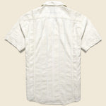 Striped Seersucker Shirt - White - Corridor - STAG Provisions - Tops - S/S Woven - Seersucker