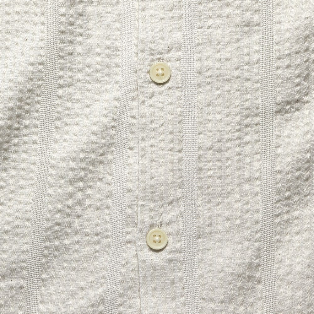 Striped Seersucker Shirt - White - Corridor - STAG Provisions - Tops - S/S Woven - Seersucker
