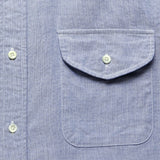 Short Sleeve Oxford Shirt - Sax - BEAMS+ - STAG Provisions - Tops - S/S Woven - Solid