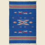 Chimayan Textile - Blue/Cream - Vintage - STAG Provisions - Gift - Blankets