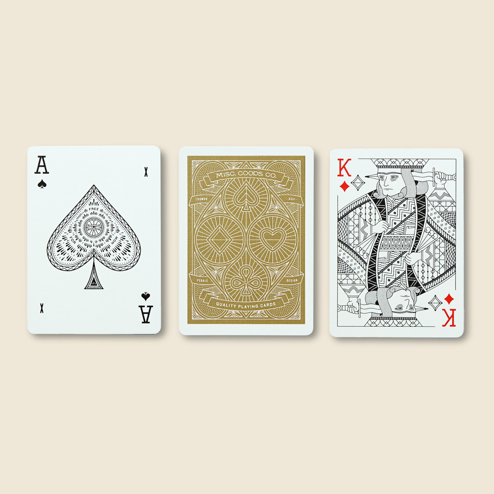 Playing Cards - Red - Paper Goods - STAG Provisions - Gift - Games