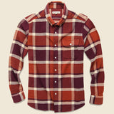 Larry Flannel - Wilson Check - Afield - STAG Provisions - Tops - L/S Woven - Plaid