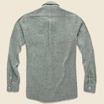 Workwear Flannel - Beetle Green - Afield - STAG Provisions - Tops - L/S Woven - Solid
