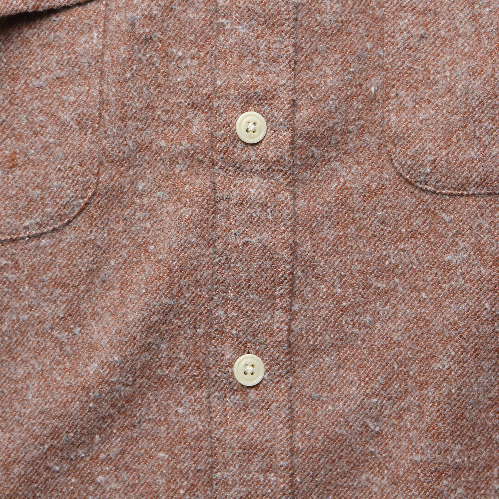 Workwear Flannel - Brick - Afield - STAG Provisions - Tops - L/S Woven - Solid