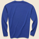 Acid Smile Knit Sweater - Blue - Far Afield - STAG Provisions - Tops - Sweater