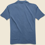 Velzey Cabana Polo - Ensign Blue - Far Afield - STAG Provisions - Tops - S/S Knit