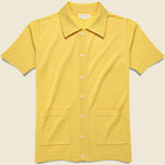 Velzey Cabana Polo - Cornsilk - Far Afield - STAG Provisions - Tops - S/S Knit
