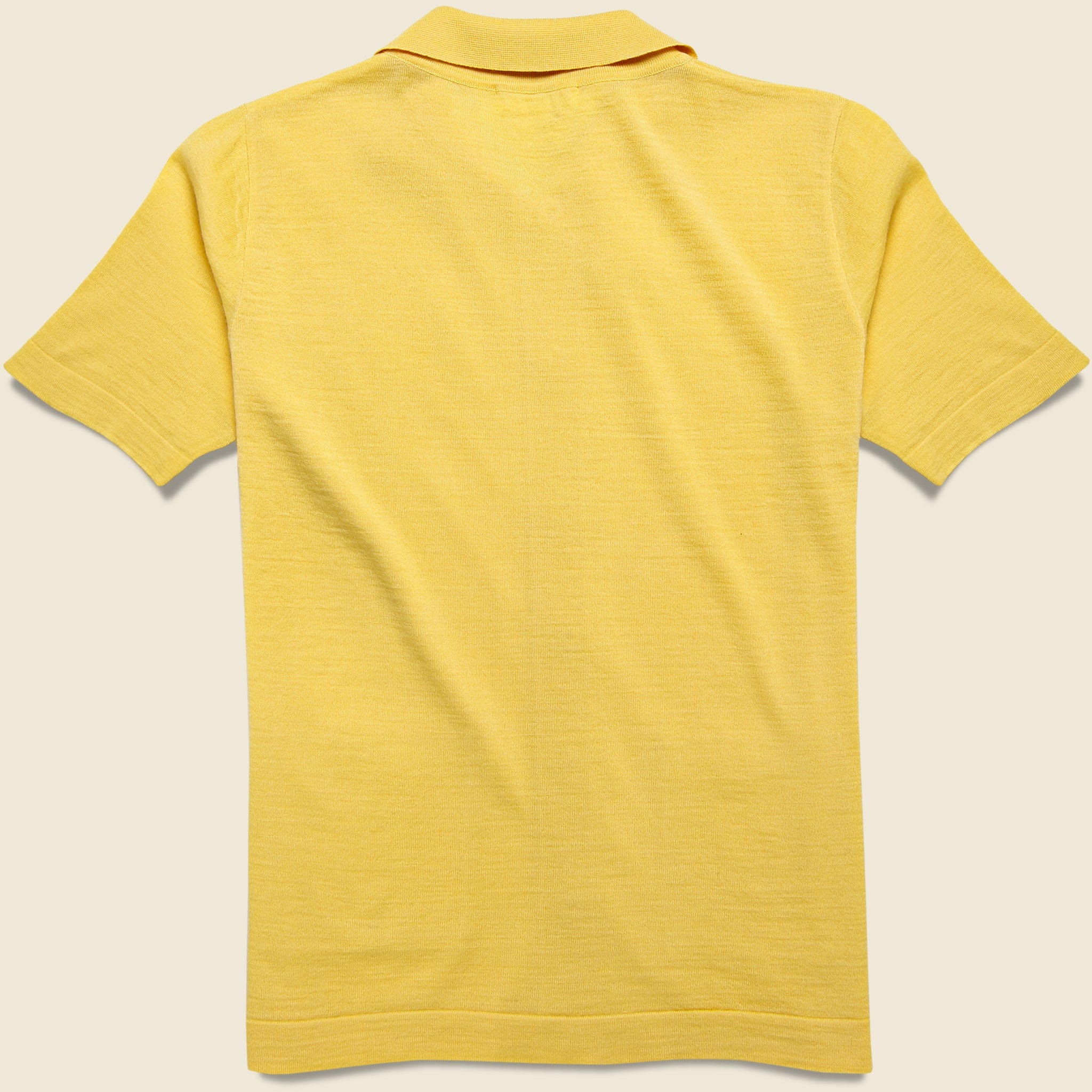 Velzey Cabana Polo - Cornsilk - Far Afield - STAG Provisions - Tops - S/S Knit