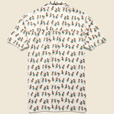 Hula Dance Stachio Shirt - White - Far Afield - STAG Provisions - Tops - S/S Woven - Other Pattern