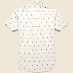 Peace Cognito Shirt - White - Far Afield - STAG Provisions - Tops - S/S Woven - Other Pattern