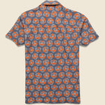 Selleck Shirt - Blue Patch Floral - Far Afield - STAG Provisions - Tops - S/S Woven - Other Pattern
