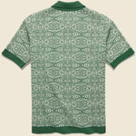 Zig Zag Cardigan - Tribal Dark Green - Far Afield - STAG Provisions - Tops - S/S Knit