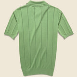 Knit Jacobs Polo - Sage Green - Far Afield - STAG Provisions - Tops - S/S Knit