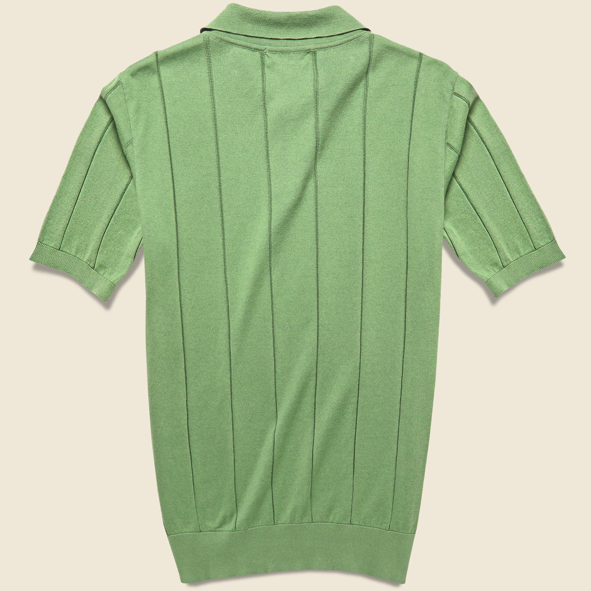 Knit Jacobs Polo - Sage Green - Far Afield - STAG Provisions - Tops - S/S Knit