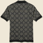 Zig Zag Cardigan - Meteorite Black - Far Afield - STAG Provisions - Tops - S/S Woven - Other Pattern