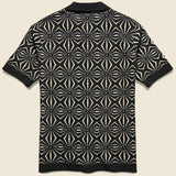Zig Zag Cardigan - Meteorite Black - Far Afield - STAG Provisions - Tops - S/S Woven - Other Pattern