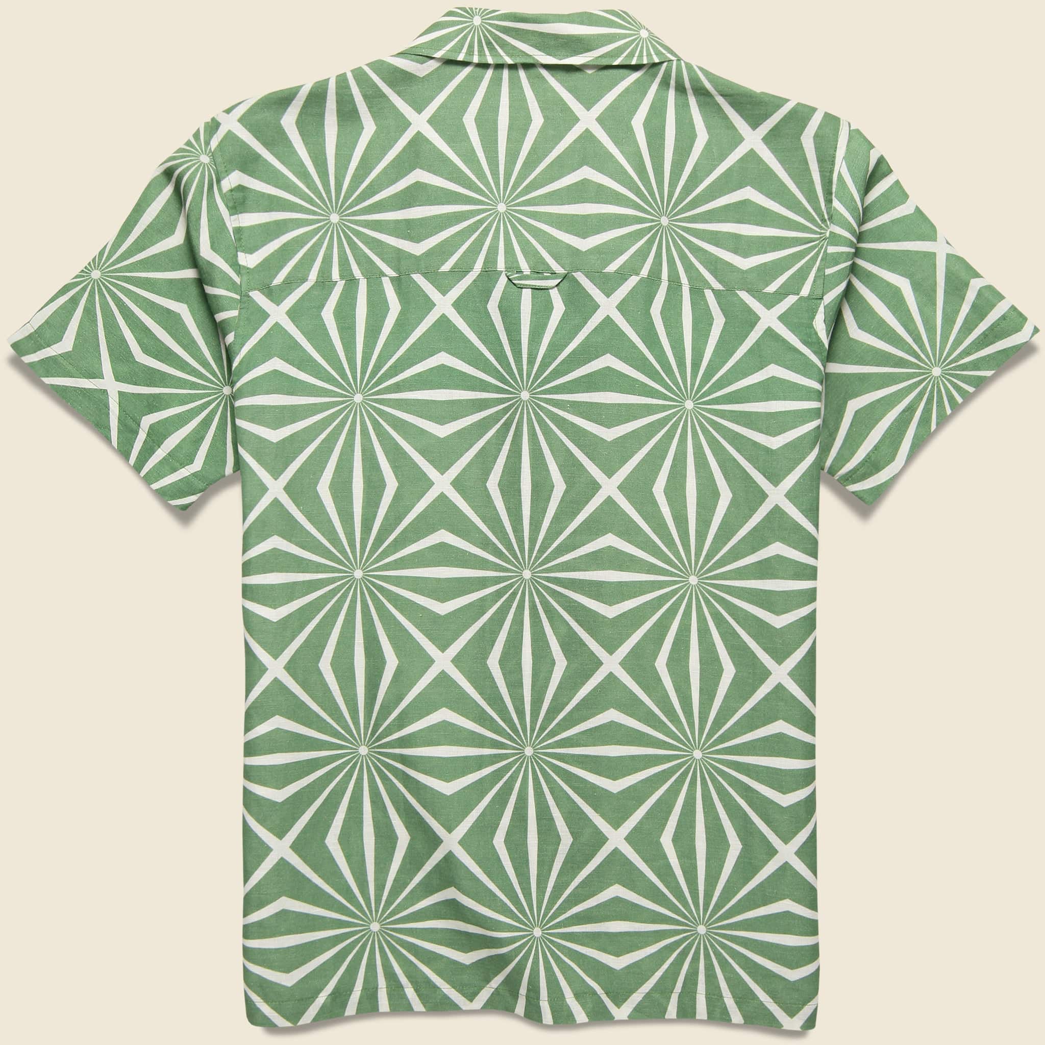 Selleck Shirt - Turf Green - Far Afield - STAG Provisions - Tops - S/S Woven - Other Pattern