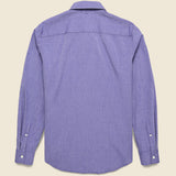 End on End School Shirt - Blue - Alex Mill - STAG Provisions - Tops - L/S Woven - Solid
