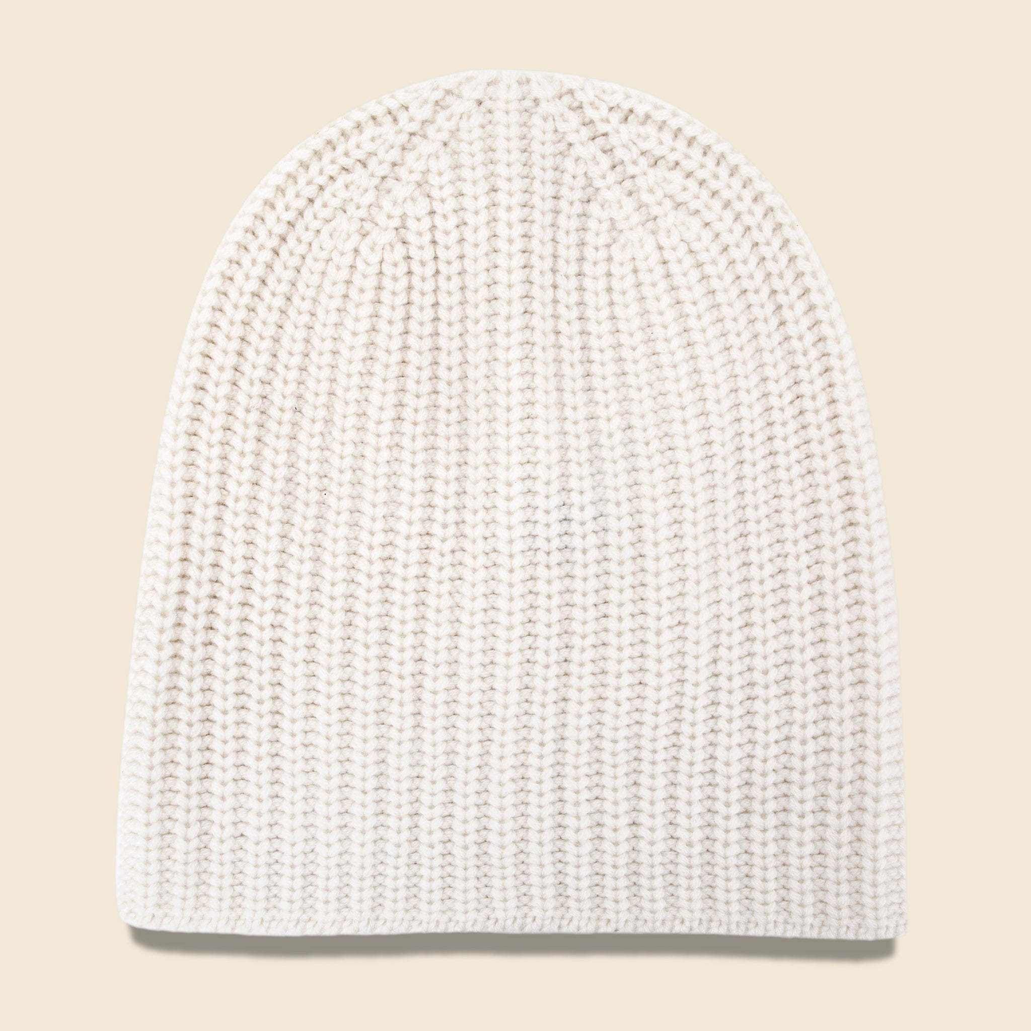 Cashmere Beanie - Chalk - Alex Mill - STAG Provisions - Accessories - Hats