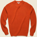 Cashmere Jordan Sweater - Paprika - Alex Mill - STAG Provisions - Tops - Sweater