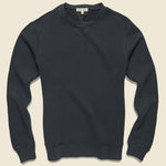 French Terry Crew Sweatshirt - Washed Black - Alex Mill - STAG Provisions - Tops - Fleece / Sweatshirt