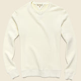 French Terry Crew Sweatshirt - Natural - Alex Mill - STAG Provisions - Tops - Fleece / Sweatshirt