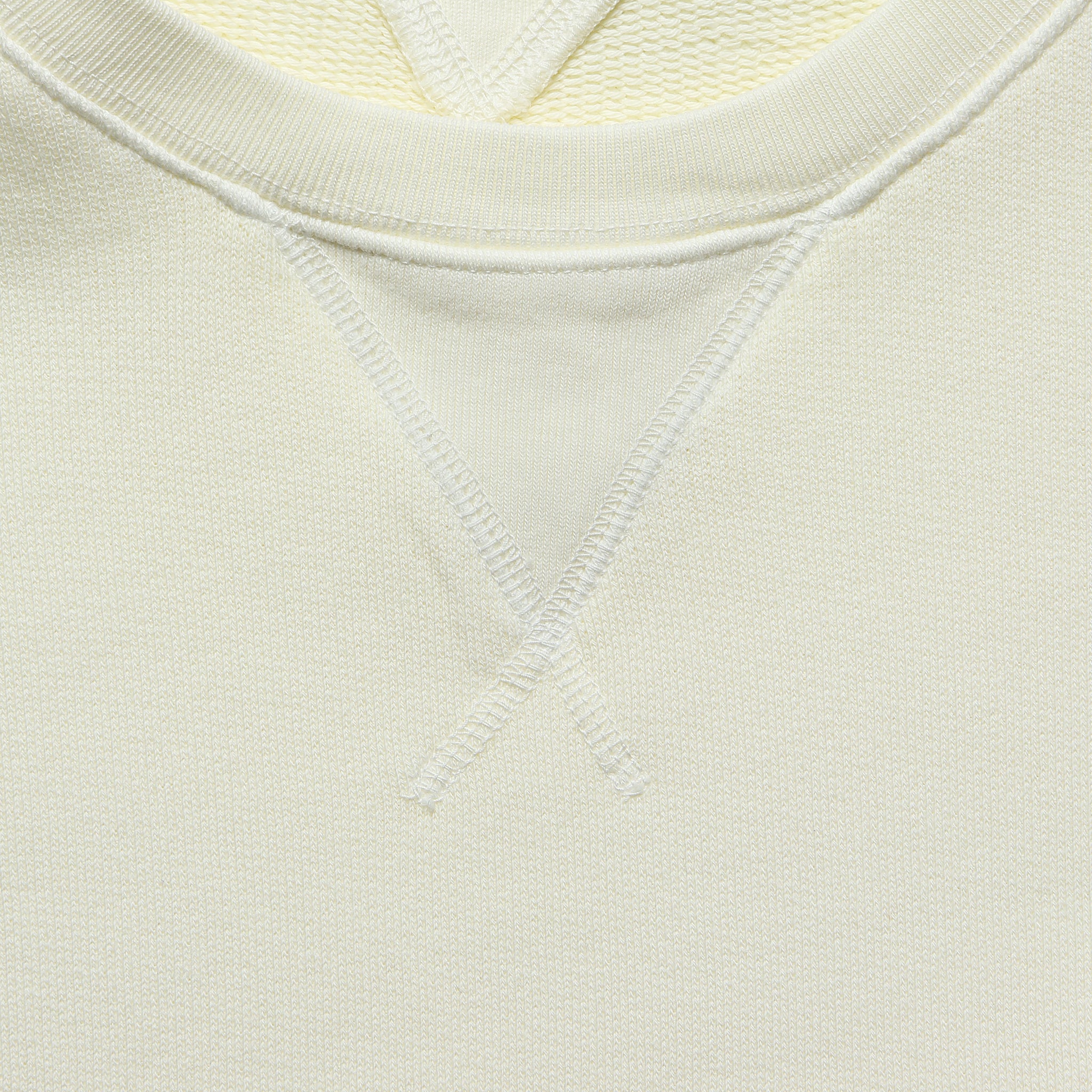 French Terry Crew Sweatshirt - Natural - Alex Mill - STAG Provisions - Tops - Fleece / Sweatshirt