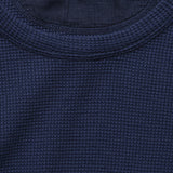 Waffle Crewneck - Navy - Alex Mill - STAG Provisions - Tops - L/S Knit