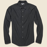 End On End School Shirt - Black - Alex Mill - STAG Provisions - Tops - L/S Woven - Solid