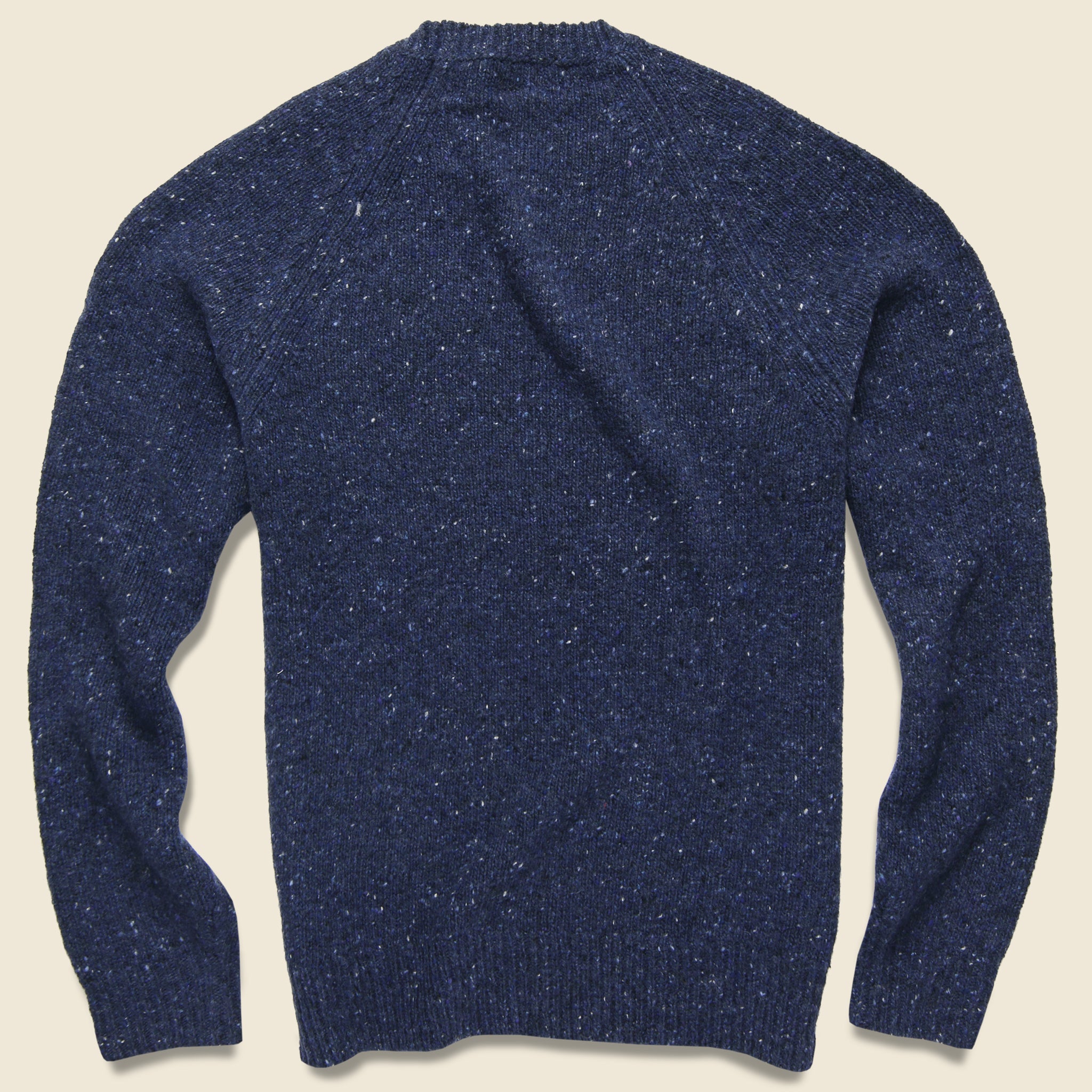 Alpaca Wool Donegal Crew Sweater - Fisherman Blue - Alex Mill - STAG Provisions - Tops - Sweater