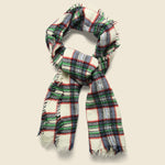 Boiled Wool Scarf - Ivory/Navy - Alex Mill - STAG Provisions - Accessories - Scarves